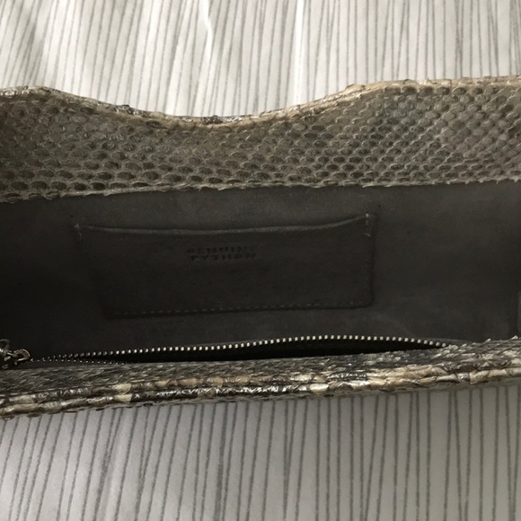 Genuine python clutch - Picture 2 of 4